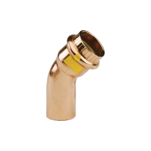 ProPress® 16223 45 deg Street Elbow, 3/4 in Nominal, Fitting x Press End Style, Copper