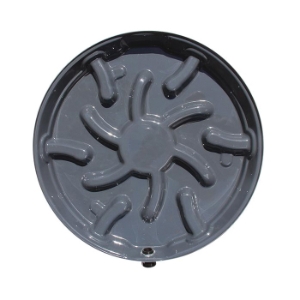 TOUGHPAN® VP25R-P Dry Lift Water Heater Drain Pan, 2-1/2 in D, PVC