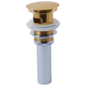 Brizo® RP72414PG Pop-Up Lavatory Drain Assembly with Overflow, Polished Gold