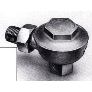 Barnes & Jones® 122A Thermostatic Steam Trap, 1/2 in, 120 psi, Cast Bronze/Forged Brass