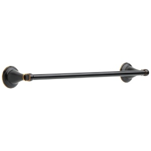 DELTA® 70018-OB Windemere® Towel Bar, 18 in L Bar, 3-1/2 in OAD x 2-5/32 in OAH, Brass, Oil Rubbed Bronze