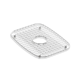 Kohler® 3132-ST Verse™ Bottom Sink Rack, 12-1/4 in L x 16-1/2 in W x 1 in H, Rectangular Shape, Stainless Steel