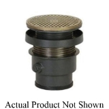 Sioux Chief FinishLine™ 834-64DIR Adjustable On-Grade Cleanout Complete Assembly with Ring and Strainer, 4 in Cleanout, 6-1/2 in Dia Cover, Ductile Iron