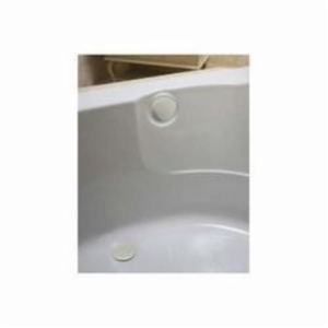 Geberit 150.156.FF.1 Bath Waste and Overflow Drain, Polypropylene, Biscuit