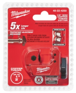 Milwaukee® 48-22-4250 Mini Tubing Cutter, 1/2 in Nominal, 0.8 in W Jaw