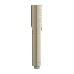 GROHE 26037EN1 26037_1 Grandera® Single Function Stick Hand Shower, 1.75 gpm Flow Rate, 2 gpm Max Flow, 1 Spray, 1/2 in Connection, Brushed Nickel