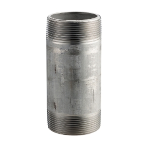 Merit Brass 4020-550 Pipe Nipple, 1-1/4 in x 5-1/2 in L MNPT, 304/304L Stainless Steel, SCH 40/STD, Welded, Domestic