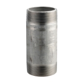 Merit Brass 4020-550 Pipe Nipple, 1-1/4 in x 5-1/2 in L MNPT, 304/304L Stainless Steel, SCH 40/STD, Welded