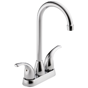Peerless® P288LF Bar/Prep Faucet, Polished Chrome, 2 Handle, 1.8 gpm