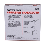 Hercules® 45030 Waterproof Abrasive Cloth, 75 ft L x 1-1/2 in W, 120 Grit, Aluminum Oxide Abrasive, Sandcloth Backing