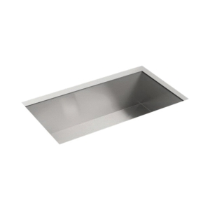 Sterling® 20022-NA Kitchen Sink with SilentShield® Technology, Ludington®, Satin, 30-1/4 in L x 16-9/16 in W x 9-5/16 in D Bowl, 32 in L x 18-5/16 in W x 9-9/16 in H, Under Mount, 18 ga Stainless Steel