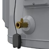 AO Smith® 100339249 HDHE-75 Vertex™ 75-Gallon Ultra-Low NOx Power Direct Vent Water Heater, NG/LP
