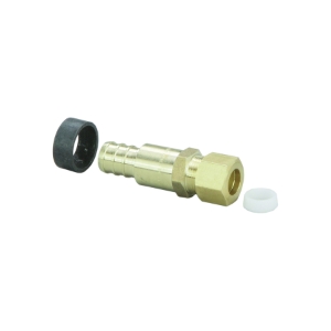 Viega 46331 PureFlow® Adapter, 1/2 x 1/4 in, Crimp x CTS, Brass