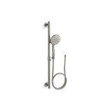 Kohler® 22177-G-BN Forte® Multi-Function Hand Shower Kit with Katalyst® Air-Induction Technology, 5-1/16 in Dia Round Shower Head, 1.75 gpm Flow Rate, 60 in L Hose, Vibrant® Brushed Nickel