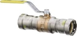 MegaPress® 30610 6675 Ball Valve, 1 in Nominal, Press End Style, Bronze Body