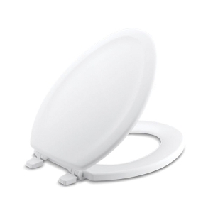 Kohler® 4647-0 Stonewood® Elongated Toilet Seat, White
