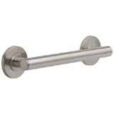 Brizo® 69275-NK Euro Contemporary Decorative Grab Bar, 12 in L x 1-1/4 in Dia, Brilliance® Luxe Nickel, Metal