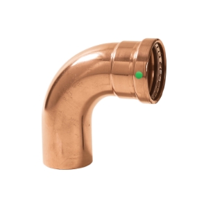 ProPress® 20648 90 deg Street Elbow, 4 in Nominal, Fitting x Press End Style, Copper
