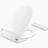 Kohler® 28821-0 Toilet Seat, PureWash® E930, Plastic, White