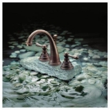 Moen® T6125ORB Kingsley® Widespread Bathroom Faucet, 1.2 to 1.5 gpm Flow Rate, 4-7/16 in H Spout, 8 to 16 in Center, Oil Rubbed Bronze, 2 Handles, Pop-Up Drain