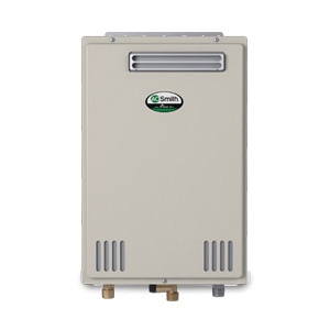 AO Smith® ProLine® XE 100227723 ATO-510U Tankless Water Heater, Natural Gas Fuel, 190000 Btu/hr Heating, Outdoor, Non-Condensing, 10 gpm, Direct/Power Vent, 0.81, Commercial/Residential