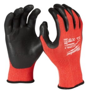 Milwaukee® 48-22-8933 Breathable Unisex Gloves, XL, Nylon/Lycra Blend, Knit Cuff, Resists: Cut and Puncture, ANSI Cut-Resistance Level: A3, ANSI Puncture-Resistance Level: 3