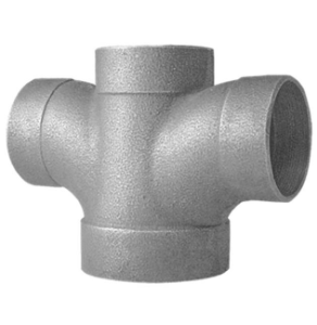 10159256 5835 2 x 2 x 1-1/2 x 1-1/2 C x C x C x C Solder DWV Reducing Double Tee, Cast Brass