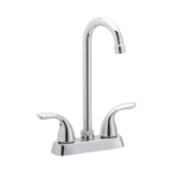 Elkay® LK2477CR Bar Faucet, Everyday, Polished Chrome, 2 Handle, 1.5 gpm