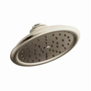 Moen® S6310NL Raincan Shower Head, ExactTemp®, 2.5 gpm, 1 Spray, Wall Mount, 7 in Head, Polished Nickel