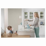 Moen® 7594ESRS Arbor™ Pulldown Kitchen Faucet, 1.5 gpm Flow Rate, Spot Resist™ Stainless, 1 Handle, 1 or 3 Faucet Holes, Traditional