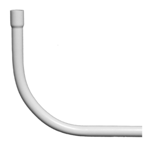 Charlotte CTS 02612 0800 Slab Sweep, 3/4 in Nominal, Socket x Spigot End Style, CPVC