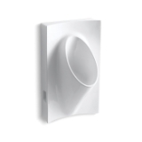 Kohler® 4919-0 Steward® Type L Waterless Urinal, Rear Spud, Wall Mount, Vitreous China, White