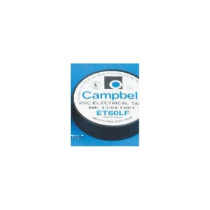 Campbell™ ET60LF Standard Electrical Tape, 60 ft L x 3/4 in W