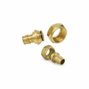Uponor ProPEX® Q4030750 Fitting Assembly, R25 x 3/4 in, 125 psi, Brass