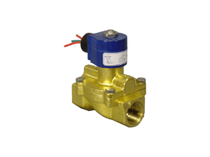 GC Valves S211GF02K4DG1 Normally Closed 2-Way Solenoid Valve, 1/2 in, NPT, 250 psi, Forged Brass