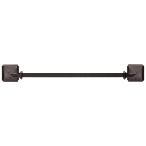 Brizo® 691830-RB Virage® Towel Bar, 18 in L Bar, 3-21/64 in OAD x 2-1/2 in OAH, Brass, Venetian Bronze