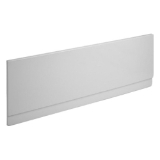 DURAVIT 701065000000000 Starck Front Panel, 59-1/8 in L x 22-1/2 in H, Acrylic, White