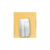 SUNTEMP HEL Left Hand End Cap, Satin White Baked