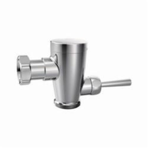 Moen® 8310MR35 Manual Urinal Flush Valve, M-DURA™, 3.5 gpf, 1 in IPS Inlet, 15 to 120 psi, Polished Chrome
