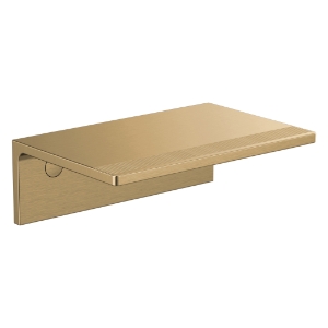 Brizo® 695007-GL Kintsu™ Tissue Holder Utility Shelf, 2 in H, Metal, Luxe Gold