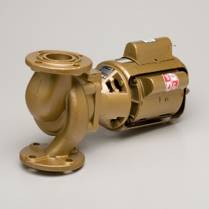 Bell & Gossett 102217LF 2 Series 3-Piece Circulator Booster Pump, 75 gpm Flow Rate, 115 VAC, 1 ph