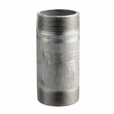Merit Brass 4012-600 Pipe Nipple, 3/4 in x 6 in L MNPT, 304L Stainless Steel, SCH 40/STD, Welded, Domestic