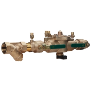 WATTS® 88004084 LF009-FS In-Line Backflow Preventer, 1-1/2 in Nominal, FNPT End Style, Reduced Pressure Zone