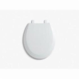 Kohler® 4662-45 Toilet Seat with Lid, Lustra™, Round Bowl, Closed Front, Plastic, Wild Rose, Quick Release Hinge