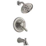 DELTA® T17438-SSH2O Monitor® 17 Tub and Shower Trim, 1.75 gpm Shower, Stainless