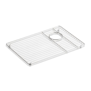 Kohler® 6238-ST Riverby® Bottom Sink Rack, 20-3/8 in L x 14-1/8 in W, Stainless Steel
