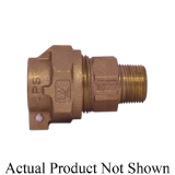 Legend 313-236NL T-4320NL Pipe Coupling, 1 in Nominal, Pack Joint (PEP) x MNPT End Style, Bronze