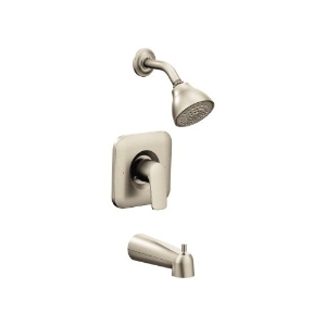Moen® T2813BN Tub/Shower Trim, 2.5 gpm Shower, Brushed Nickel