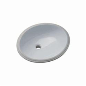 Zurn® Z5220 Lavatory Sink With Front Overflow, 19 in W x 16 in D x 7-1/2 in H, Under Mount, Vitreous China