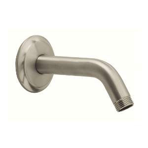 GROHE 27011EN0 Seabury® Shower Arm, 6 in L, 1/2 in MNPT, StarLight® Brushed Nickel